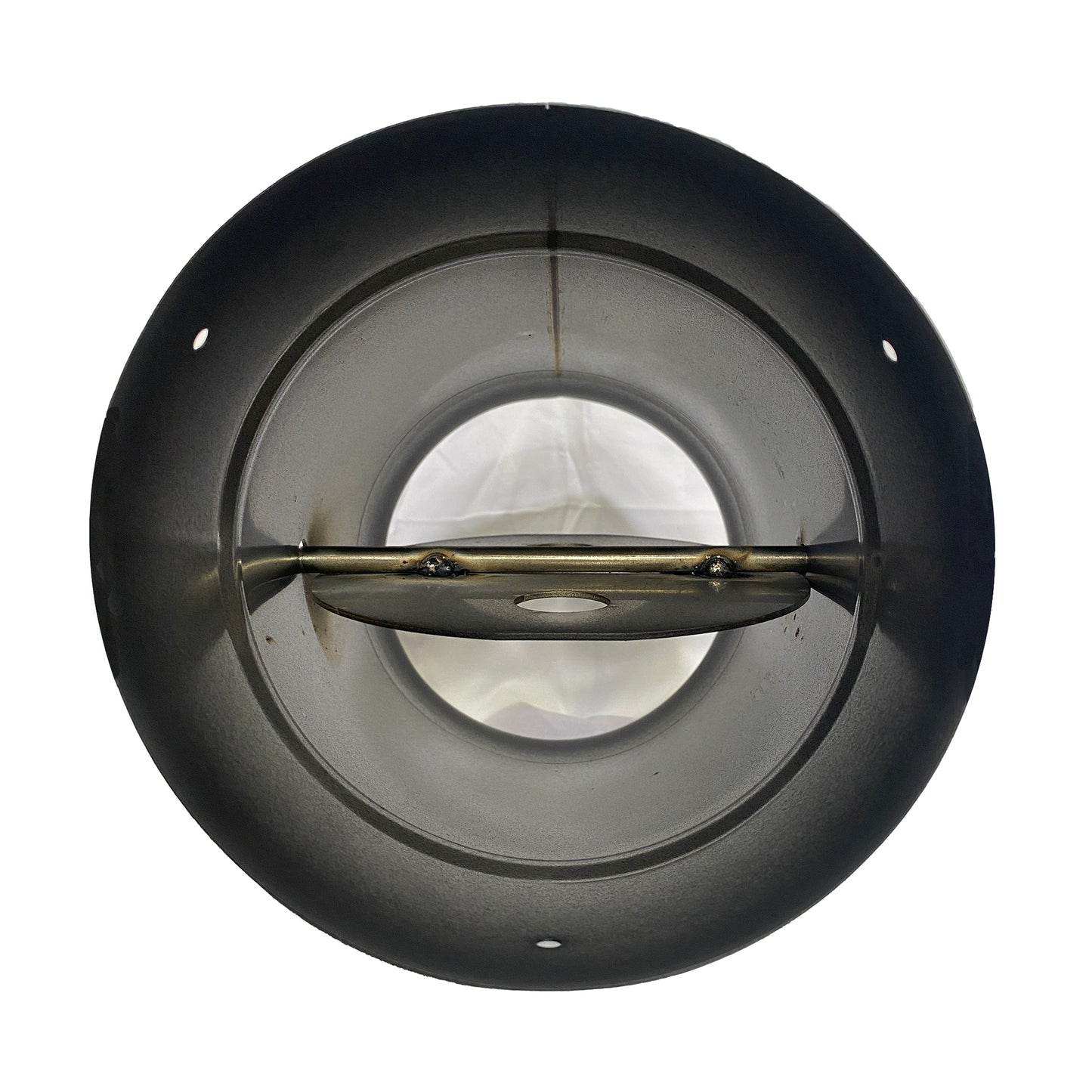 ●一重煙突 径150ミリ ダンパー付き直管 長さ250ミリ 耐熱600℃塗装