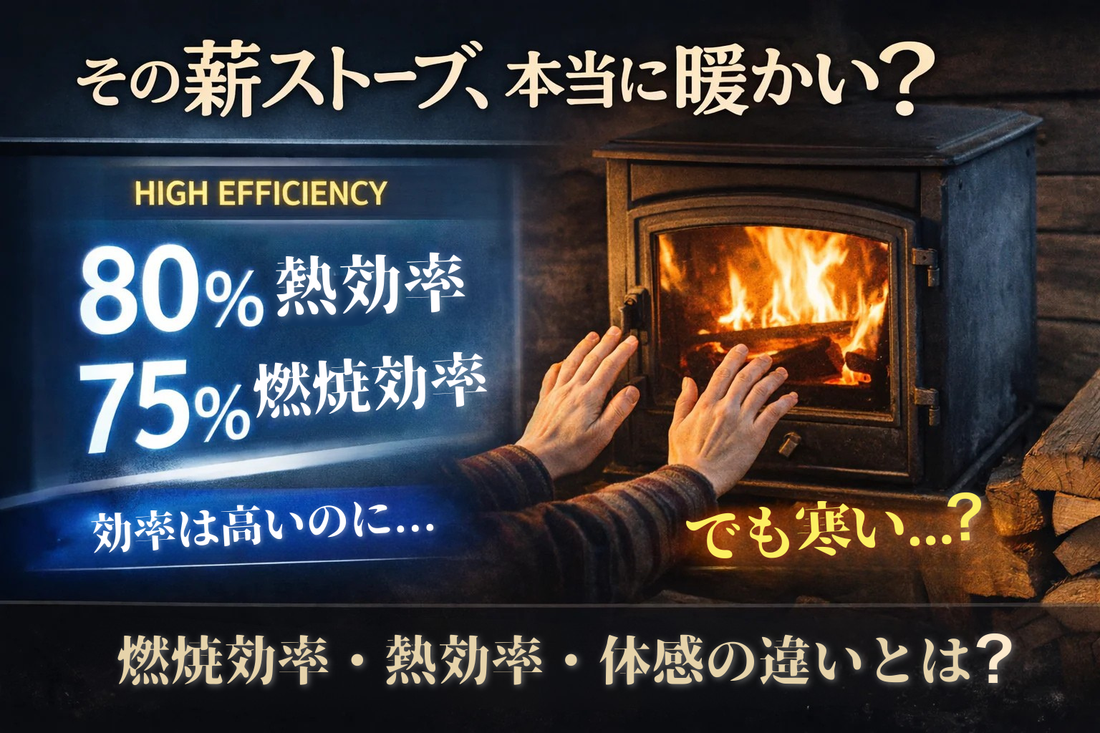 その薪ストーブ、本当に暖かい？