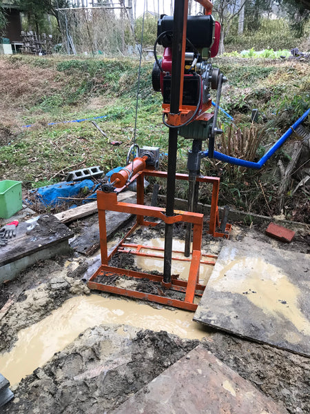 Well digging challenge with a boring machine!