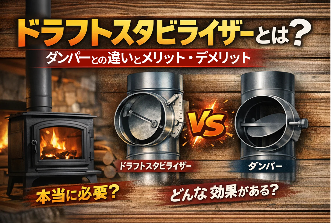 ドラフトスタビライザーとは？必要なケースと欠点｜煙突ドラフトの仕組み