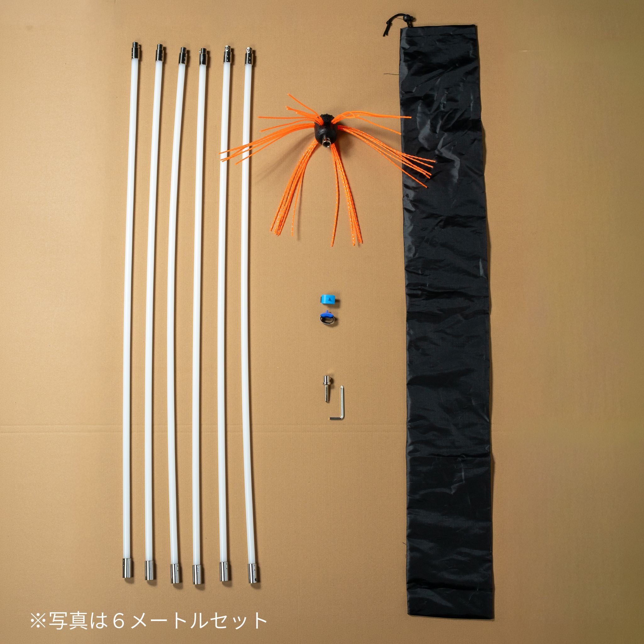 回転式：煙突掃除ブラシ・煙突ブラシロッド – 山のえんとつ屋