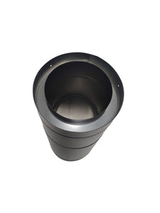 Double chimney inner diameter 150 mm, outer diameter 200 mm Adjuster tube (slide chimney) 390-500 mm