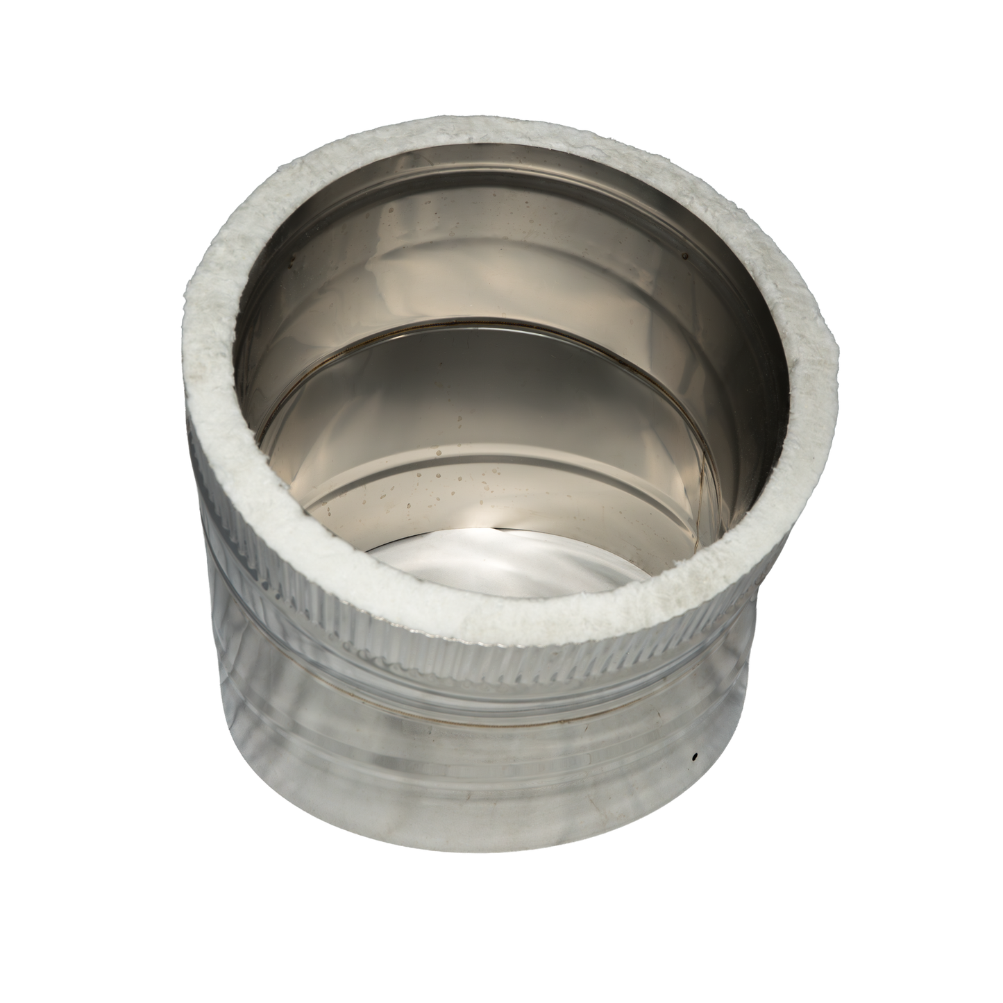 ■”二重煙突　Ｌ管（エル管）90度 45度 30度 15度　内径250ミリ・外径300ミリ 未塗装品