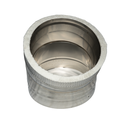 ■”二重煙突　Ｌ管（エル管）90度 45度 30度 15度　内径250ミリ・外径300ミリ 未塗装品