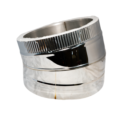 ■”二重煙突　Ｌ管（エル管）90度 45度 30度 15度　内径250ミリ・外径300ミリ 未塗装品