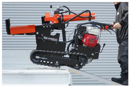 【ご予約商品】PLOW　自走式 エンジン薪割り機 MS1800J-GXC　国産品　送料込み