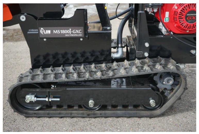 【ご予約商品】PLOW　自走式 エンジン薪割り機 MS1800J-GXC　国産品　送料込み