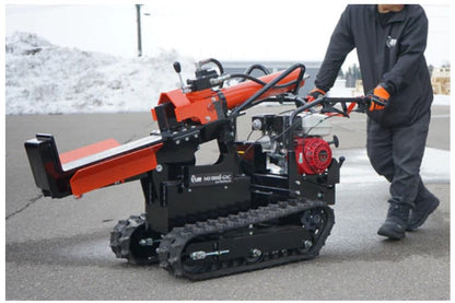 【ご予約商品】PLOW　自走式 エンジン薪割り機 MS1800J-GXC　国産品　送料込み