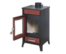 Load image into Gallery viewer, MG300 steel wood stove made in Greece
