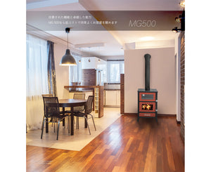 MG500 Oven Steel Wood Stove Made in Greece