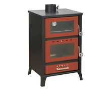 Load image into Gallery viewer, MG500 Oven Steel Wood Stove Made in Greece
