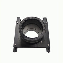 Load image into Gallery viewer, Double chimney inner diameter 150 mm, outer diameter 200 mm Support base (for external wall mounting)
