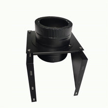 Load image into Gallery viewer, Double chimney inner diameter 150 mm, outer diameter 200 mm Support base (for external wall mounting)
