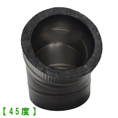 ◎断熱二重煙突　Ｌ管（エル管）90度・45度・30度・15度　内径125ミリ・外径175ミリ