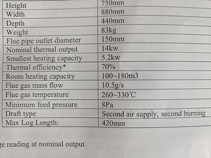 埋込型の薪ストーブ