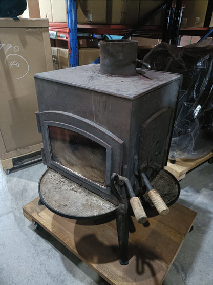 中古マキ式薪ストーブ