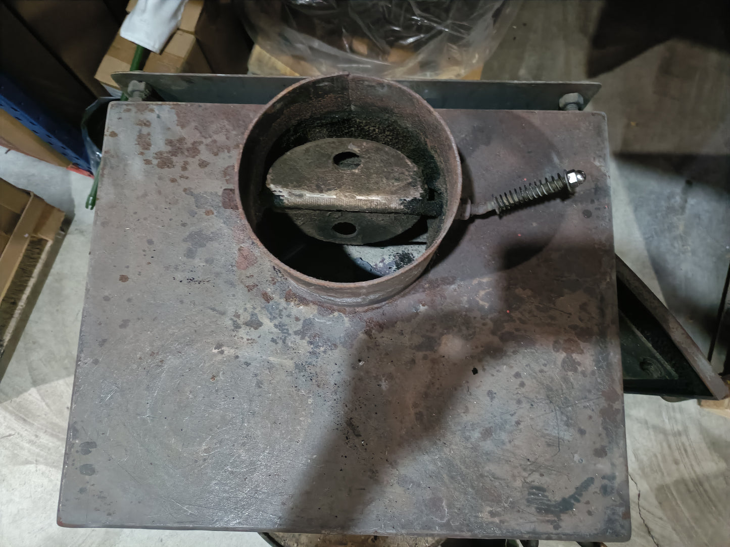 中古マキ式薪ストーブ