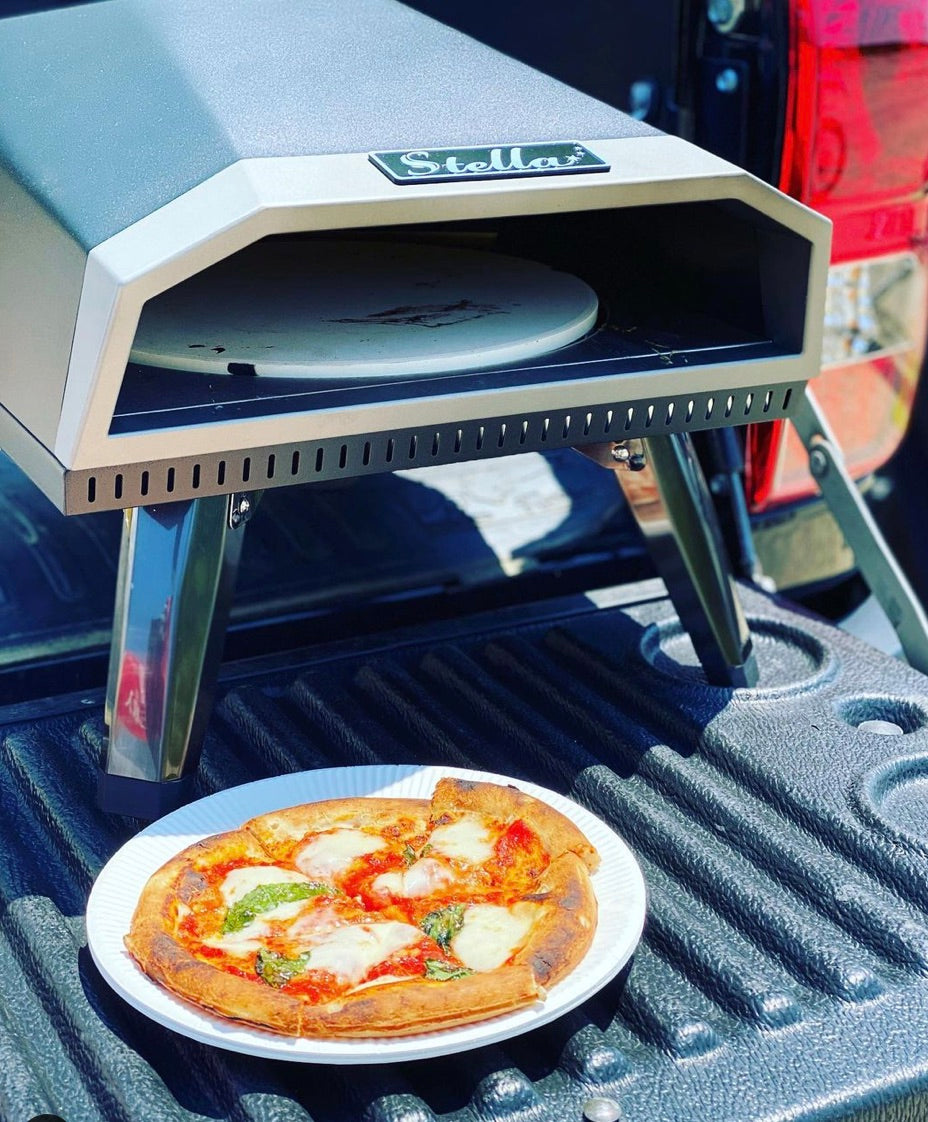 ピザ愛好家のための究極のピザ窯 回転式ピザストーン ガス式PIZZA 