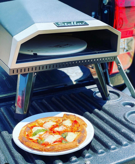 ピザ愛好家のための究極のピザ窯　回転式ピザストーン　ガス式PIZZAオーブン「STELLA（ステラ）」