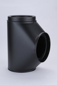 Twist Lock Insulated Double Chimney Inner Diameter 150mm / Outer Diameter 200mm With One T-Tube and Y-Tube Cap