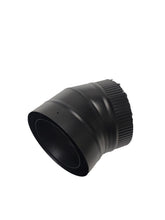 Load image into Gallery viewer, Double chimney inner diameter 125 mm, outer diameter 175 mm L pipe (El pipe) 30 degrees
