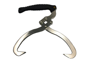 There are two types of firewood tongs, log tongs, and firewood holders.