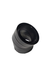 Load image into Gallery viewer, Double chimney inner diameter 125 mm, outer diameter 175 mm L pipe (El pipe) 30 degrees

