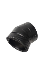 Load image into Gallery viewer, Double chimney inner diameter 125 mm, outer diameter 175 mm L pipe (El pipe) 30 degrees
