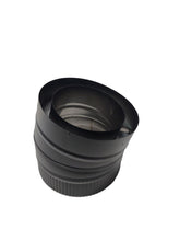 Load image into Gallery viewer, Double chimney inner diameter 125 mm, outer diameter 175 mm L pipe (El pipe) 15 degrees
