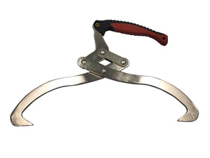 There are two types of firewood tongs, log tongs, and firewood holders.