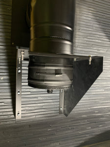 小型貫通キット　 内径150ミリ・外径200ミリ用　鋼板製めがね板　SUS304製