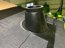 Load image into Gallery viewer, Flushing (chimney roof removal material) for outer diameter 200 mm Size 500 x 500 750 x 810 Stainless steel 304
