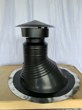 Load image into Gallery viewer, For chimney outer diameter 200 mm aluminum round base silicon flashing roof material
