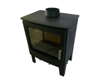 Load image into Gallery viewer, CF805-T Small steel wood stove 8kw External air introduction model Cozy Fire
