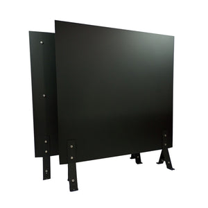 Furnace wall for wood stove Single heat shield (heat shield plate) 600°C heat resistant paint