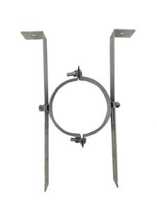 Wall bracket for chimneys with an outer diameter of 130 mm
