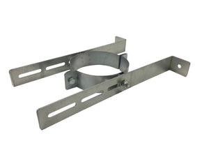 Wall bracket for chimneys with an outer diameter of 130 mm