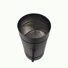 Load image into Gallery viewer, Single Chimney 150mm Damper Included Straight Pipe Length 250mm Heat Resistant 600℃ Painting
