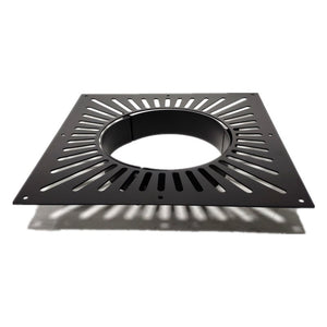 Ventilation panel for double chimney outer diameter 200 mm
