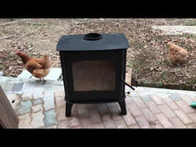 Load and play video in Gallery viewer, CF07 small steel wood stove Cozy Fire
