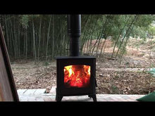 ギャラリービューア# Cozy Fire 07　小型 鋼板製 薪ストーブ　CF07に読み込んでビデオを見る
